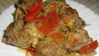 Баранина в чугунке в духовке