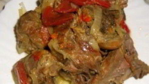 баранина в чугунке в духовке