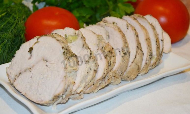 Рецепт буженины из индейки в духовке в фольге