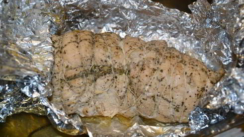 буженина из индейки в духовке в фольге