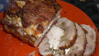 Буженина свиная с куриной грудкой