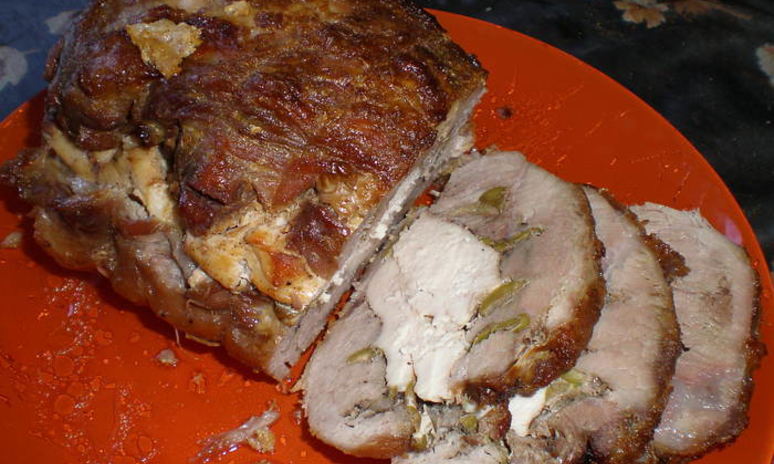 Рецепт буженины свиной с куриной грудкой