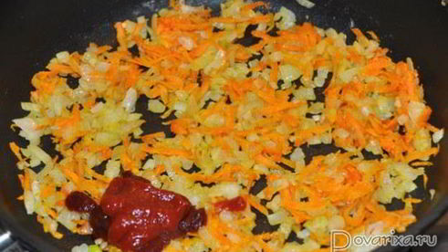 ежики запеченные в соусе со сливками