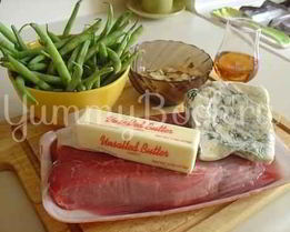 Говядина под соусом Рокфор