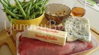 Говядина под соусом Рокфор