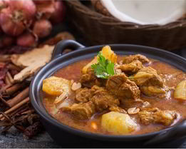 Говядина в карри с картофелем