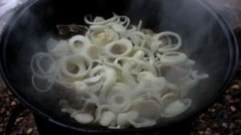 говядина в казане