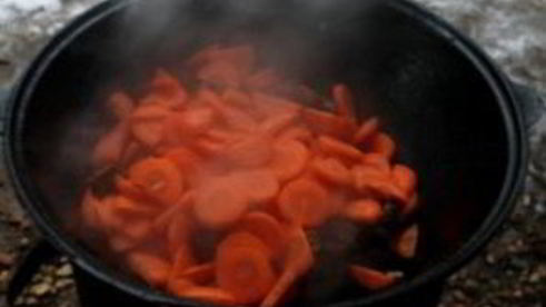 говядина в казане