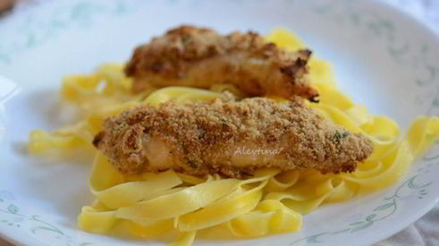 хрустящие куриные грудки