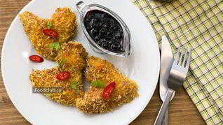 Хрустящие куриные крылышки