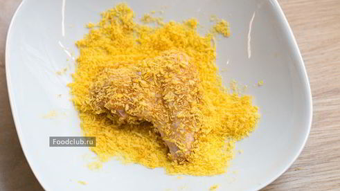 хрустящие куриные крылышки