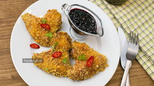 хрустящие куриные крылышки