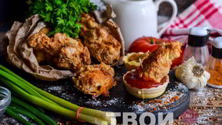 Крылышки в кляре