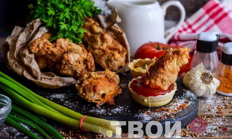 Рецепт крылышек в кляре