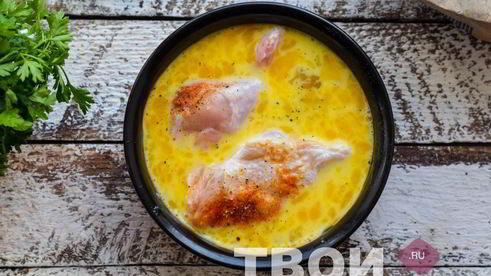 крылышки в кляре