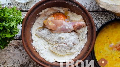 крылышки в кляре