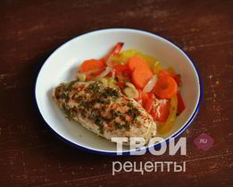 Куриная грудка в фольге