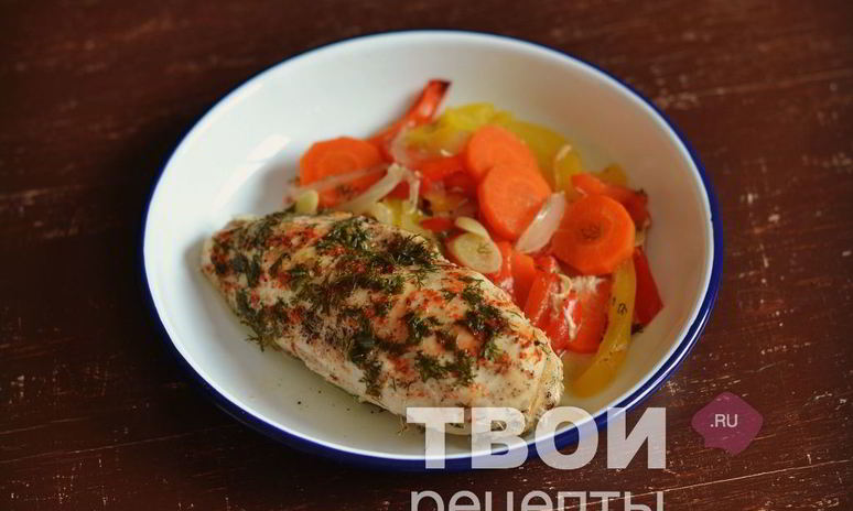 Рецепт куриной грудки в фольге