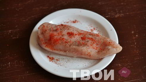 куриная грудка в фольге