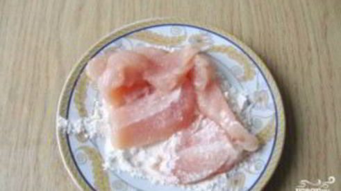 куриная грудка в панировочных сухарях