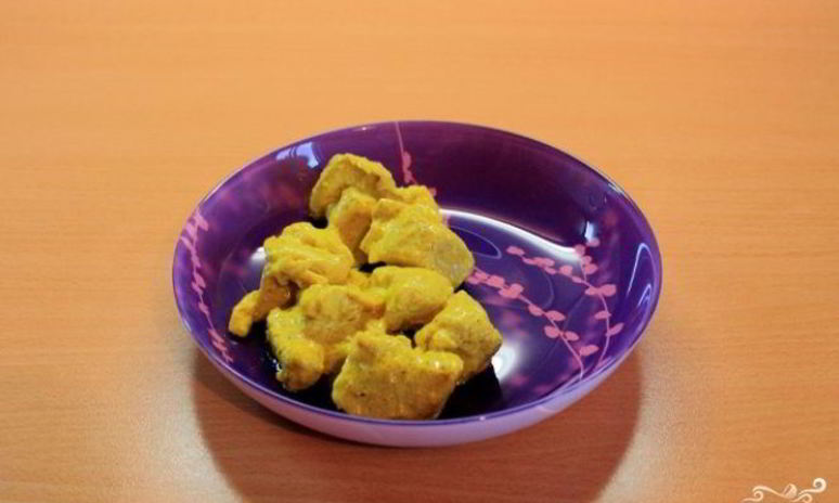 Рецепт куриного филе кусочками