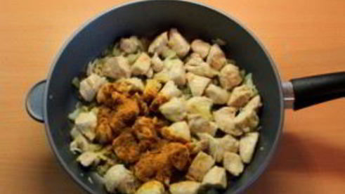 куриное филе кусочками