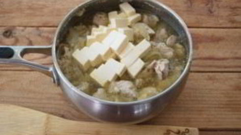 куриное филе под соусом