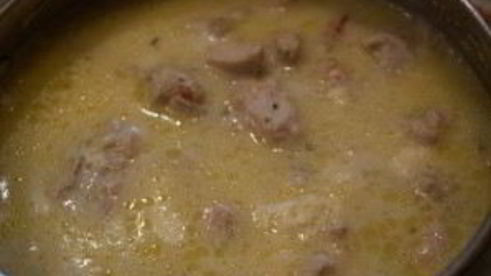 куриное филе под соусом