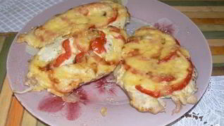 Куриное филе с болгарским перцем