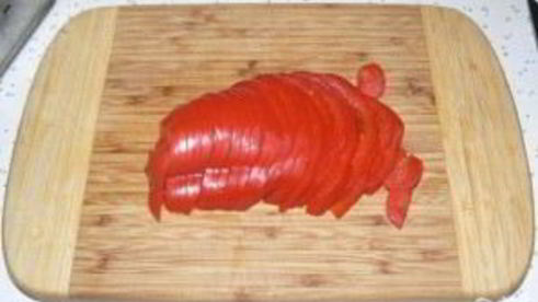 куриное филе с болгарским перцем