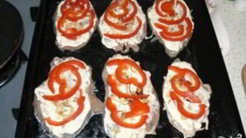 куриное филе с болгарским перцем