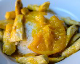 Куриное филе в апельсиновом соусе