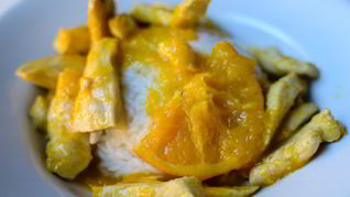 Куриное филе в апельсиновом соусе