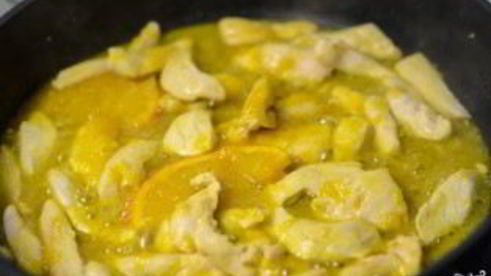 куриное филе в апельсиновом соусе