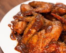 Куриные крылышки, запеченные в духовке