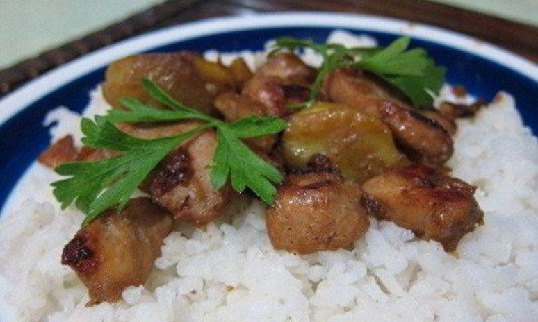 Рецепт курицы с приправами в соевом соусе