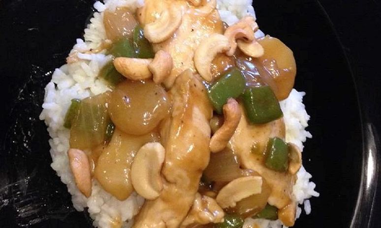 Рецепт курицы стир-фрай с орехами кешью