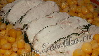 Курица в вакууме