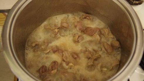 куырдак из куриных потрошков