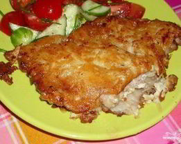 Мясо в картофельной корочке