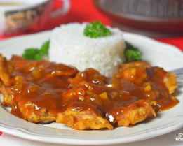 Мясо в кляре по-китайски