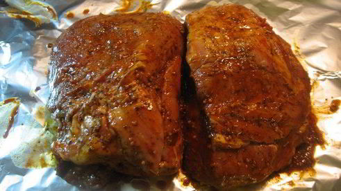 нежное запеченное мясо