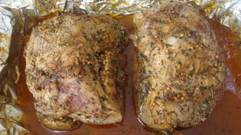 нежное запеченное мясо