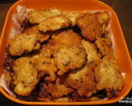 Отбивные из куриных сердечек