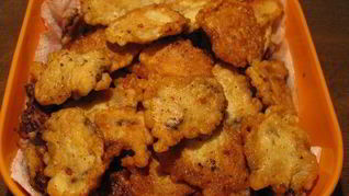 Отбивные из куриных сердечек