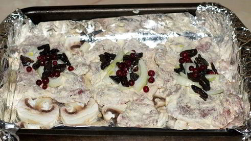 свинина с черносливом