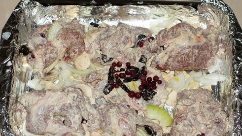 свинина с черносливом