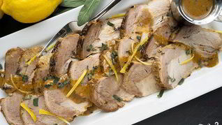 Свинина, тушенная в сливках