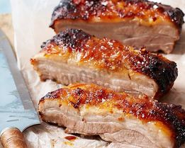 Свинина в микроволновке запеченная