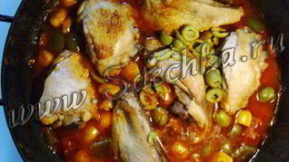 Цыпленок в соусе